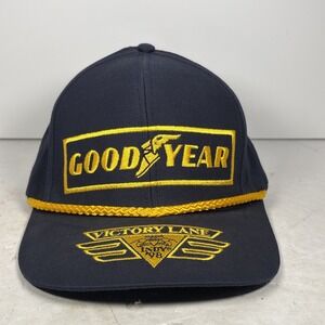 Deadstock Swingster GoodYear Victory Lane Indy '98 Navy Blue Snapback Hat